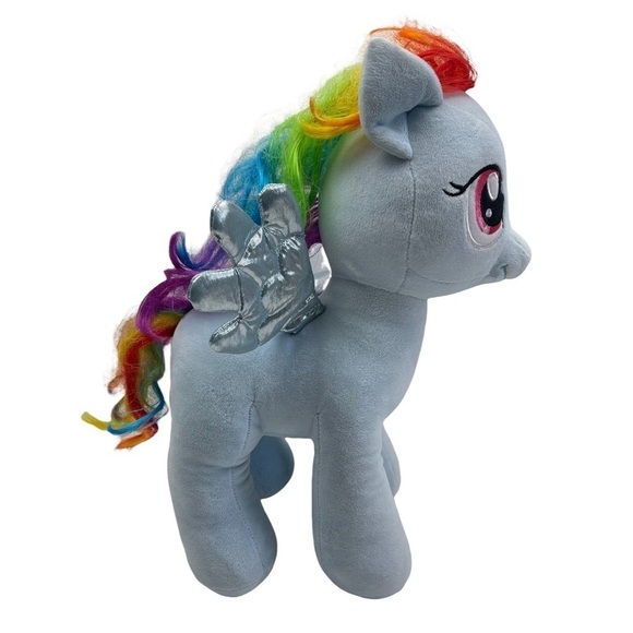 Build A Bear Workshop My Little Pony Rainbow Dash 16” Plush Animal Toy - Picture 4 of 8